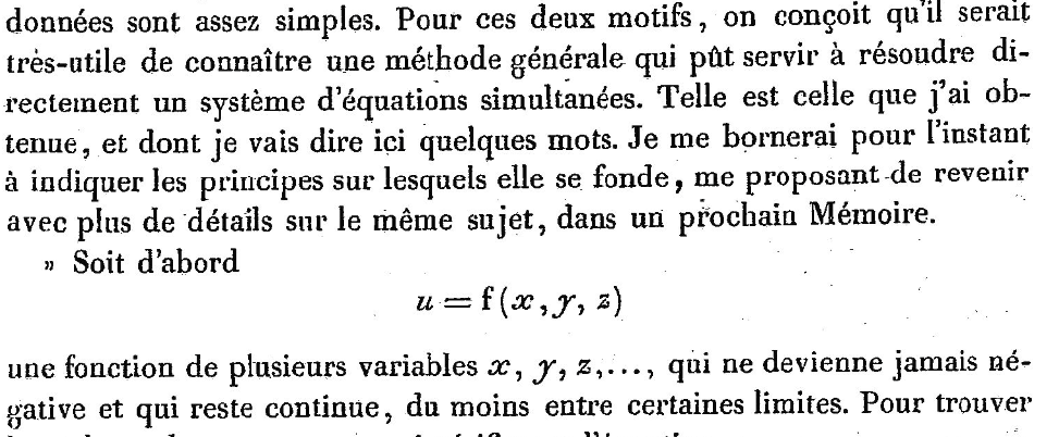Cauchy's paper excerpt 2